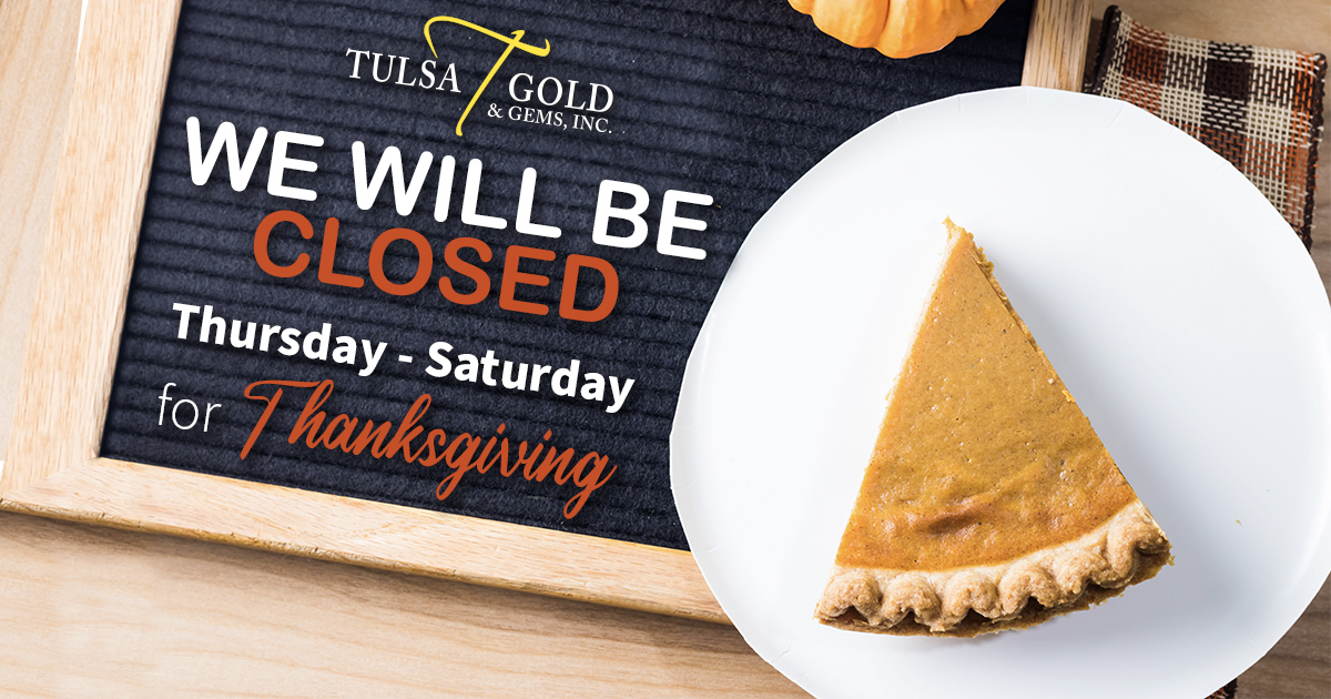 Closed for Thanksgiving